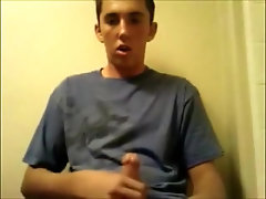 Jerking Off In The Bathroom