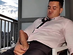 YURI GA&Uacute_CHO - BIG BOSS SOLO &amp_ CUMSHOT