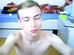 Czech Skinny Gay Boy Shows His Sweet Smooth Ass On Cam
