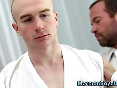 Elder bear in uniform