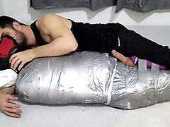 Mummified, gay bdsm, gay tied up