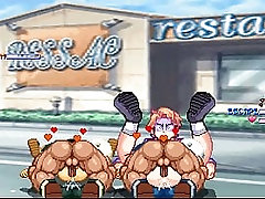 MUGEN: BrianX2 Fucks Luffy &amp_ Senpai