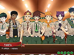 Game: Friends Camp, Path 2, Episode 48 - Introducing Kiran to friends (Russian voiceover)