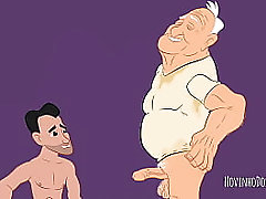 Twink mamando vov&ocirc_ bab&atilde_o - anima&ccedil_&atilde_o