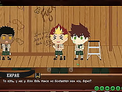 Game: Friends Camp, Path 2, Episode 52 - Penis Graffiti (Russian voiceover)