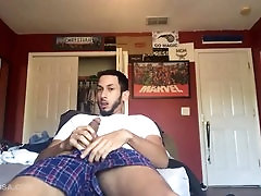 Brian Bonerz gets tied up and pleasures himself