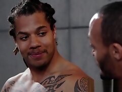 Dillon Diaz blows Floyd Johnson before being rawrailed rough