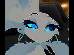 blue spider demon brought home a hell hound