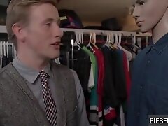 Raw bareback gay romp in a dream