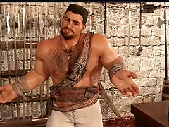 Steamy gay anime featuring hot desi boys and their big cocks