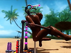 Austin Werewolf &amp_ 3 Muscle Hunks Fucks - Sexy DP Gangbang