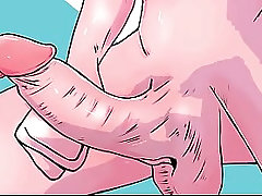 10 Minute Edging Challenge While I Draw a Huge Cock #2 - Yaoi drawing process