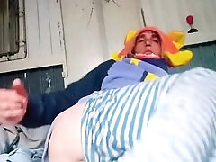 Like young menjoys anal in pajamas