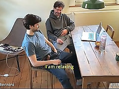 I show my gay friend straight porn, he was more interested in me!