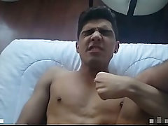 After the party he took me to his house to fuck and I shot all my cum on his face