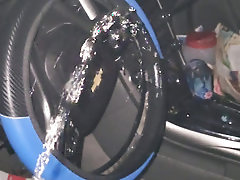 Pissing in Another Strangers CAR at Night