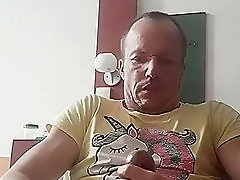 Handjob, german, father