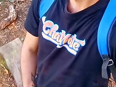 Outdoor cock, public cruising, get caught