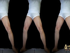 ALEJANDRO MISTRAL calzoncillos blancos sexy y erotico marcando la verga mientras baila