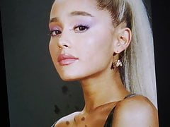 Ariana Grande Cum Tribute 01