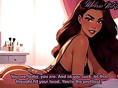 Mistress teaches you that sucking cock isn'_t gay if you'_re using panties - FEMINIZATION ROLEPLAY (AI)