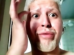 Solo session with Marcosninfo undressing and having a good time in the shower