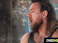 Hunk Pounds Jock Tight Hole in Abandoned Hideout