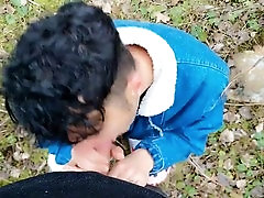 Public, gay blow, outdoor suck