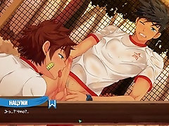 Wet shirt, gay sucking cock, gay outdoors